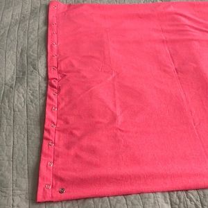 Lululemon vinyasa scarf in bright coral pink
